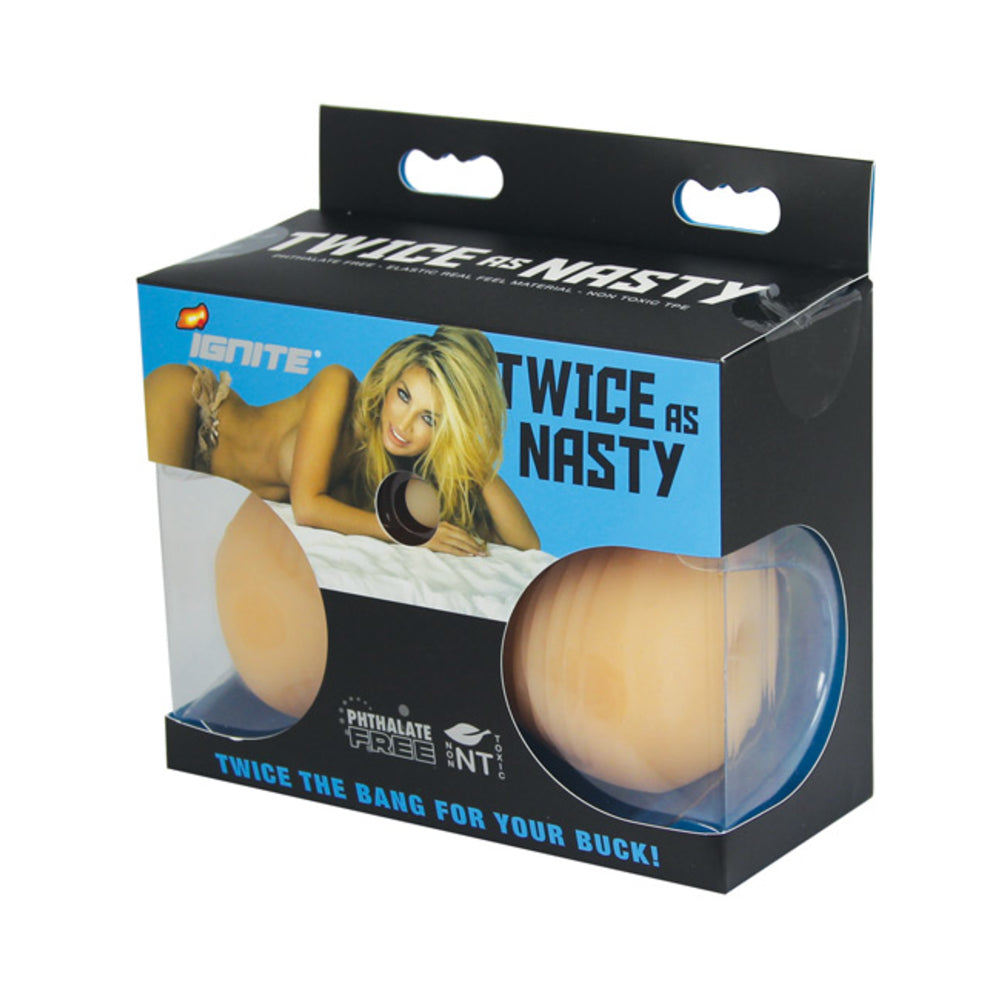 Twice As Nasty Vanilla Beige Stroker