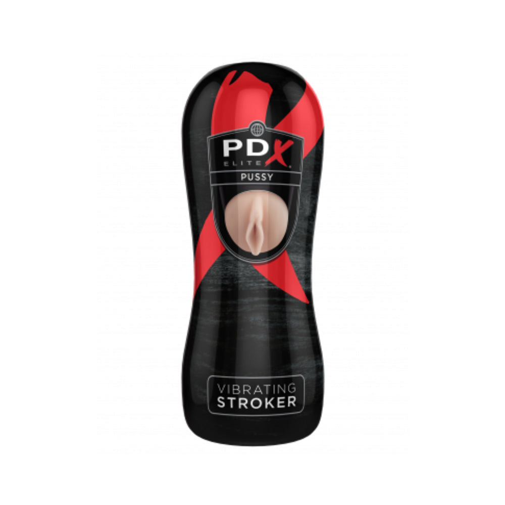 PDX ELITE Vibrating Stroker Pussy