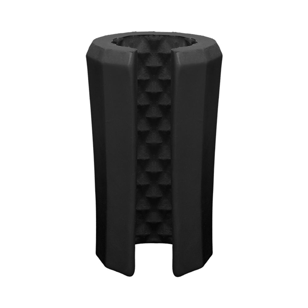 Optimale Truskyn Silicone Stroker Beaded Black