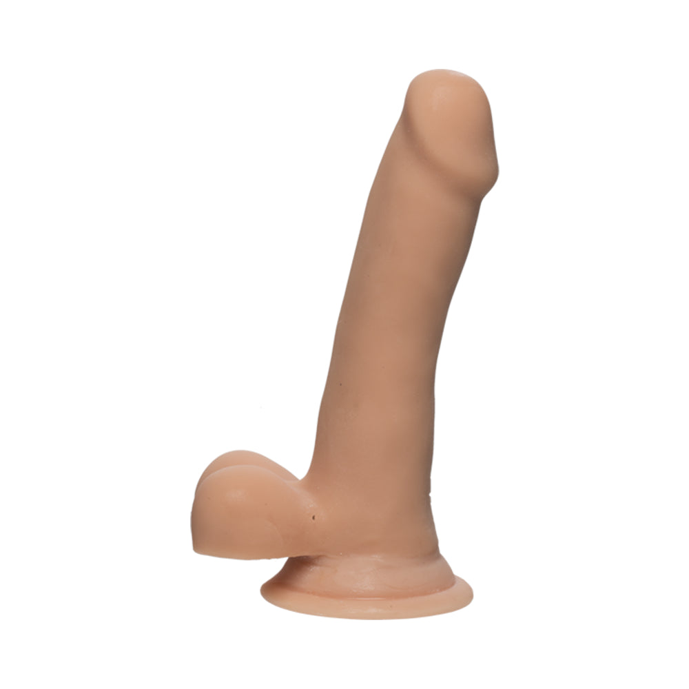 The Slim D Ultraskyn Dildo 6" - Beige