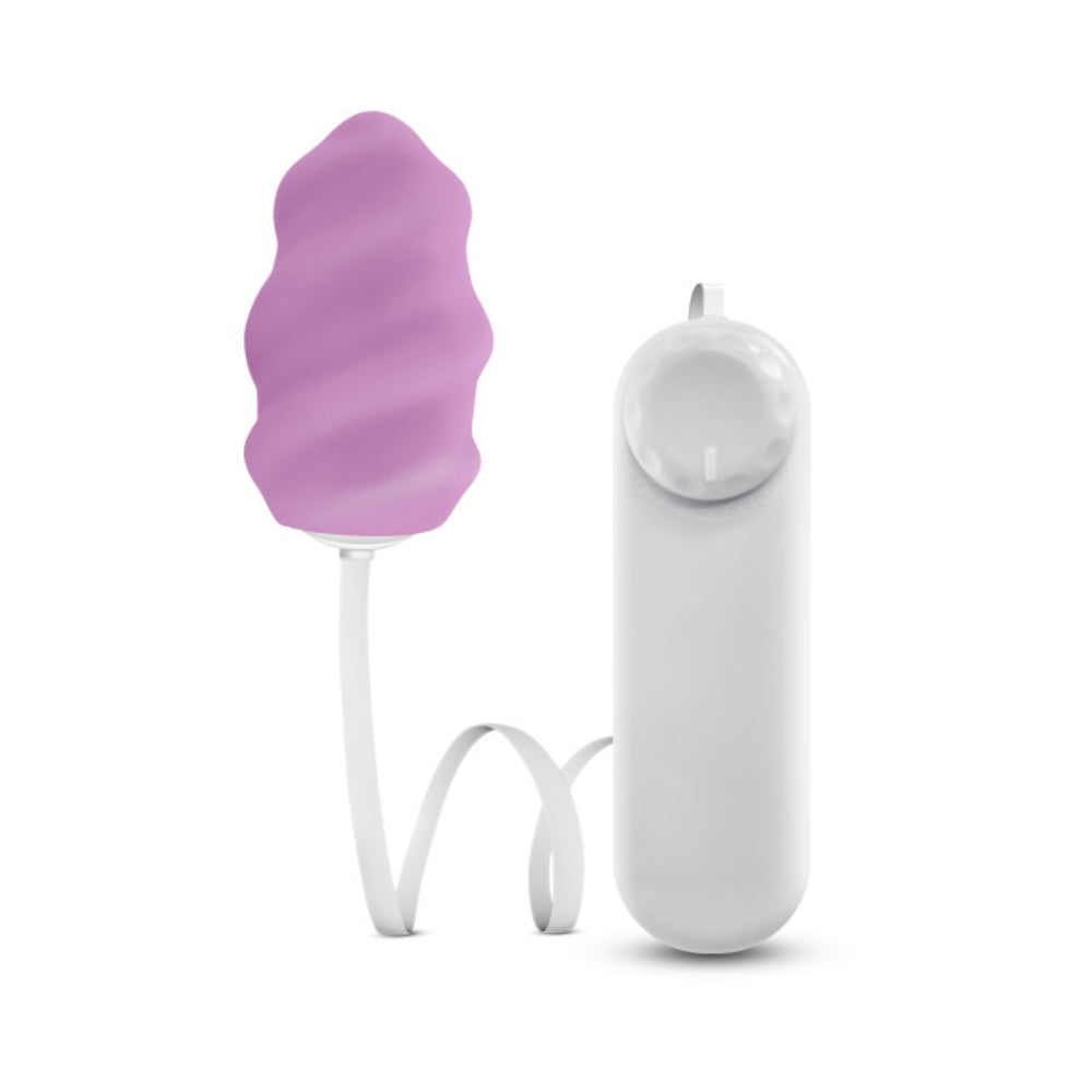 Luxe Swirl Bullet Vibrator With Sleeve Purple