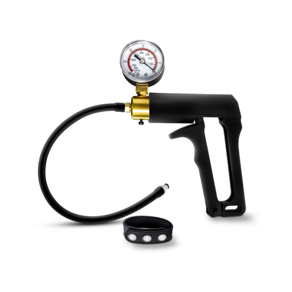 Performance - Gauge Pump Trigger With Silicone Tubing And Silicone Cock Strap - Black