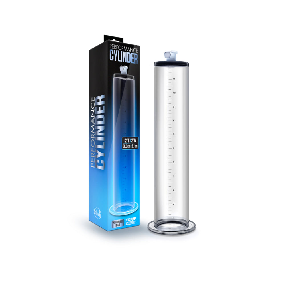 Performance - 12in X 2in Penis Pump Cylinder - Clear