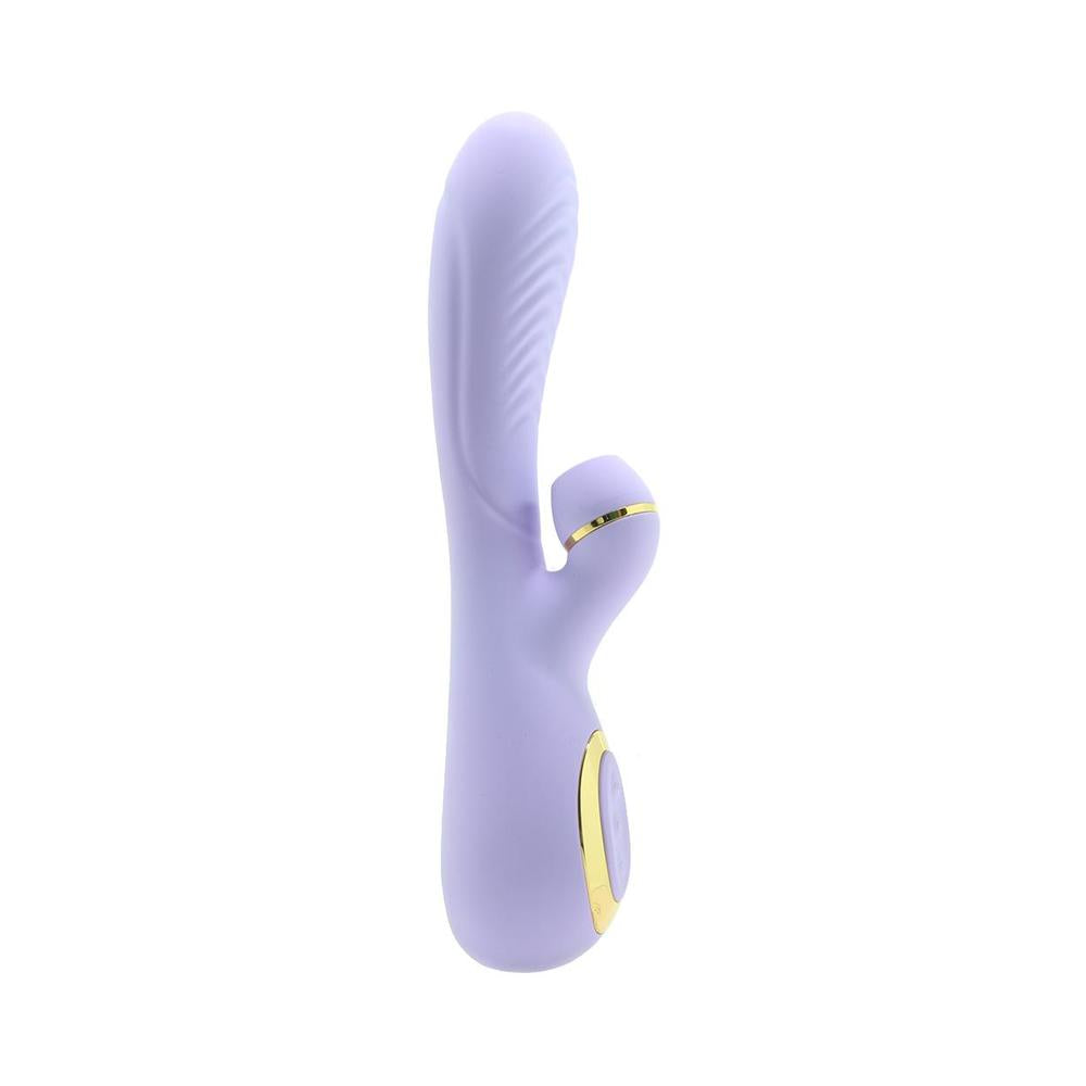 Vibes Of New York Ribbed Suction Massager