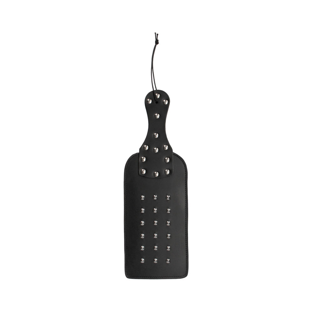 Ouch! Pain - Saddle Leather Studded Paddle