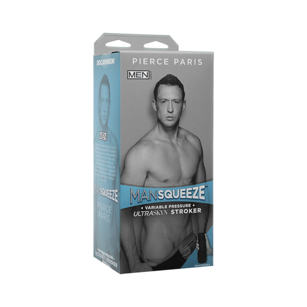 Man Squeeze Pierce Paris Ultraskyn Stroker Ass Vanilla