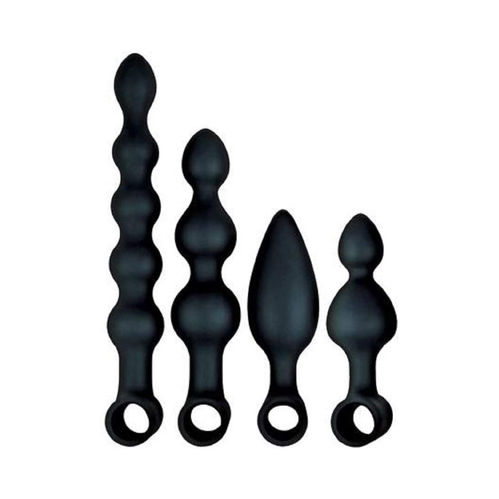 Anal-ese Collection Vibrating Anal Fantasy Kit - Black