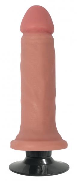 Curve Novelties Jock Bareskin Vibrating 6" Dong - Vanilla