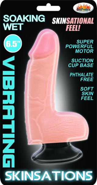 Skinsations Soaking Wet Vibe 6.5 inches