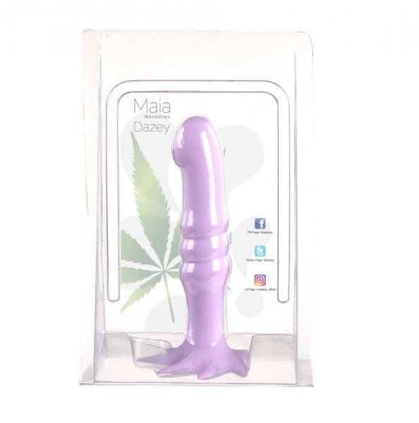 Dazey 420 7 Silicone Dong Pastel Purple "