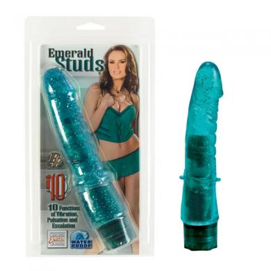 Emerald Stud Arouser Vibrator