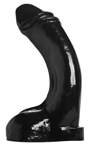 The Annihilator XXXL 18 inches Long 4 inches Wide Dildo Black