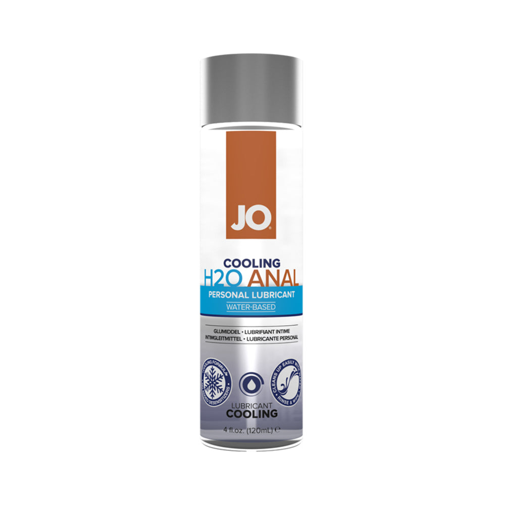 Jo Anal H2O Cool Water Based Lubricant 4 oz